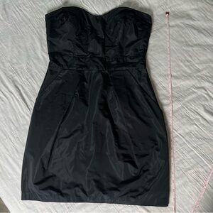 BCBGeneration Strapless Black Dress